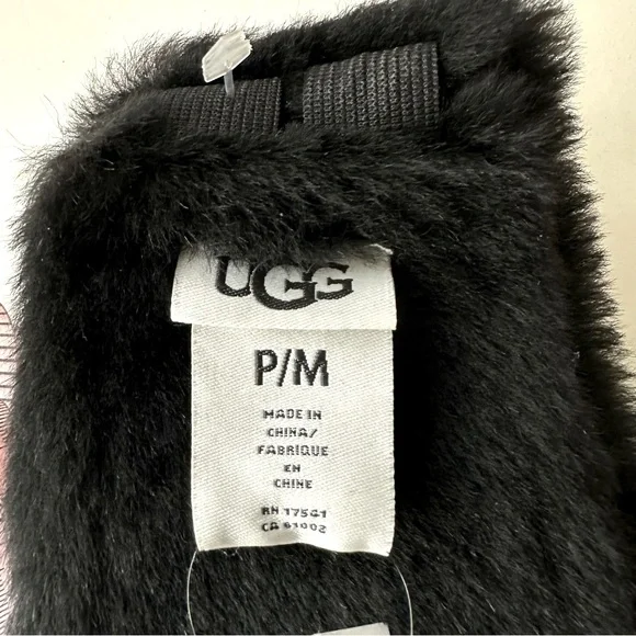 UGG Black Shearling Headband - Picture 10 of 12